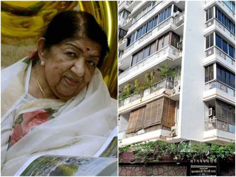 લતા મંગેશકર, કુટુંબ, સમાજ, પ્રભુ કુંજ , COVID19