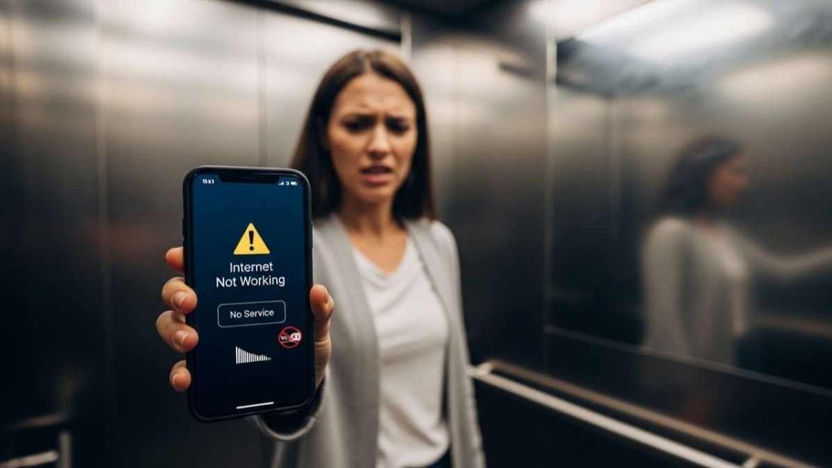 internet not working in lift,  basement network problem,  mobile signal problem in basement,  lift network issue reason,  why no network in lift,  mobile network problem solution,  internet problem in basement,  network issue in building