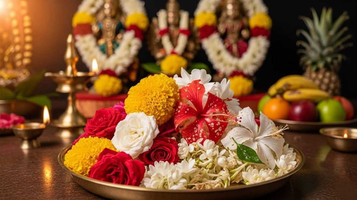 should flowers be washed before puja,  puja flowers rules,  hindu puja flower offering,  tulsi puja rules,  durva ganesh puja rules,  religious tips India,  flower offering in hinduism,  puja vidhi flowers,  bhagwan ko phool kaise chadhaye,  spiritual tips India